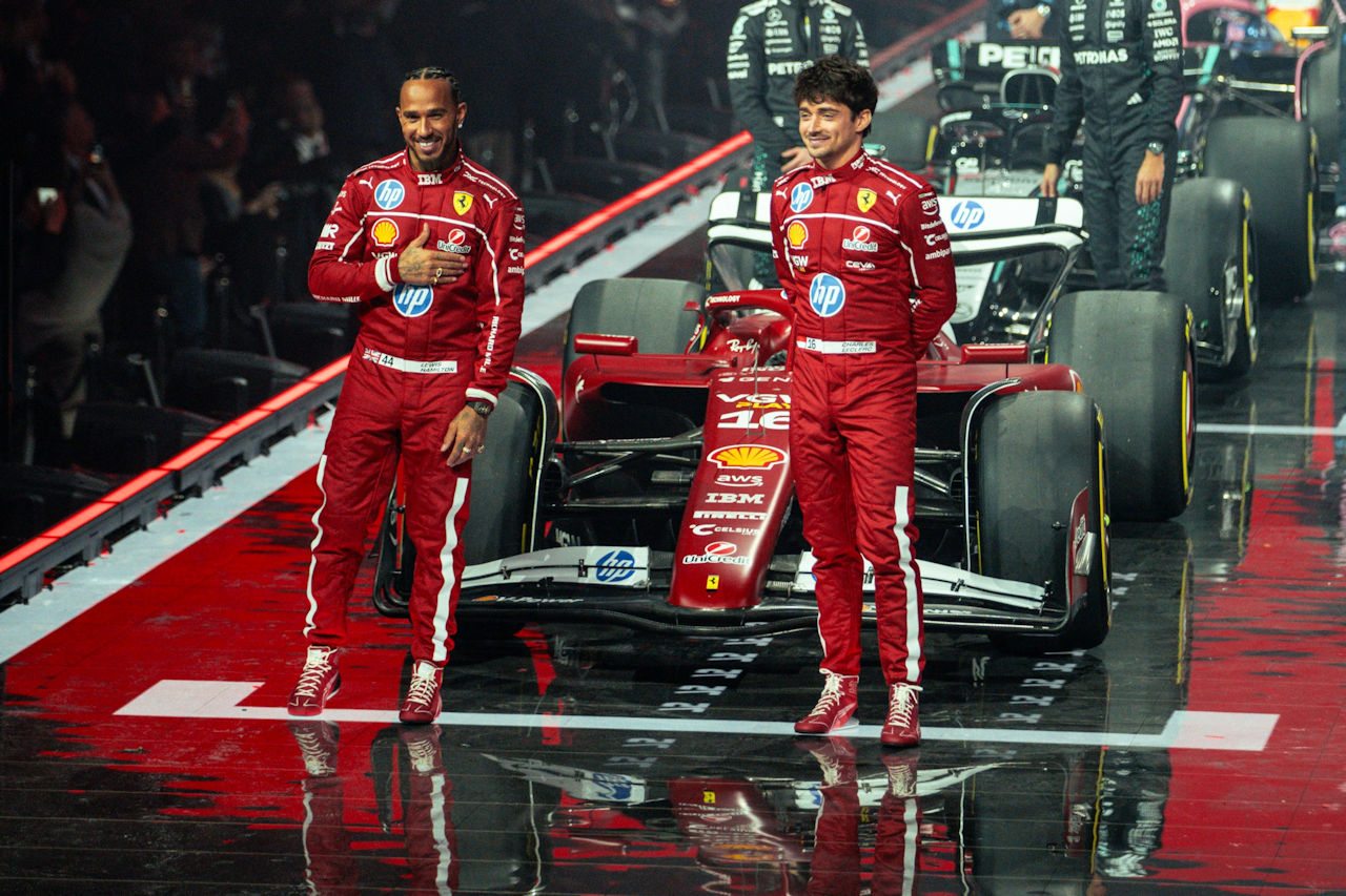 フェラーリ『SF-25』のローンチ