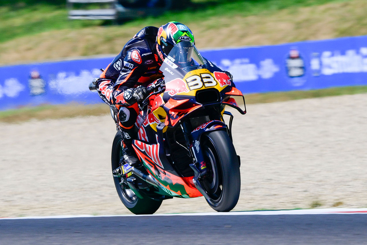 年間最高速を記録したブラッド・ビンダー（レッドブルKTMファクトリー・レーシング）／2025MotoGP第9戦イタリアGP