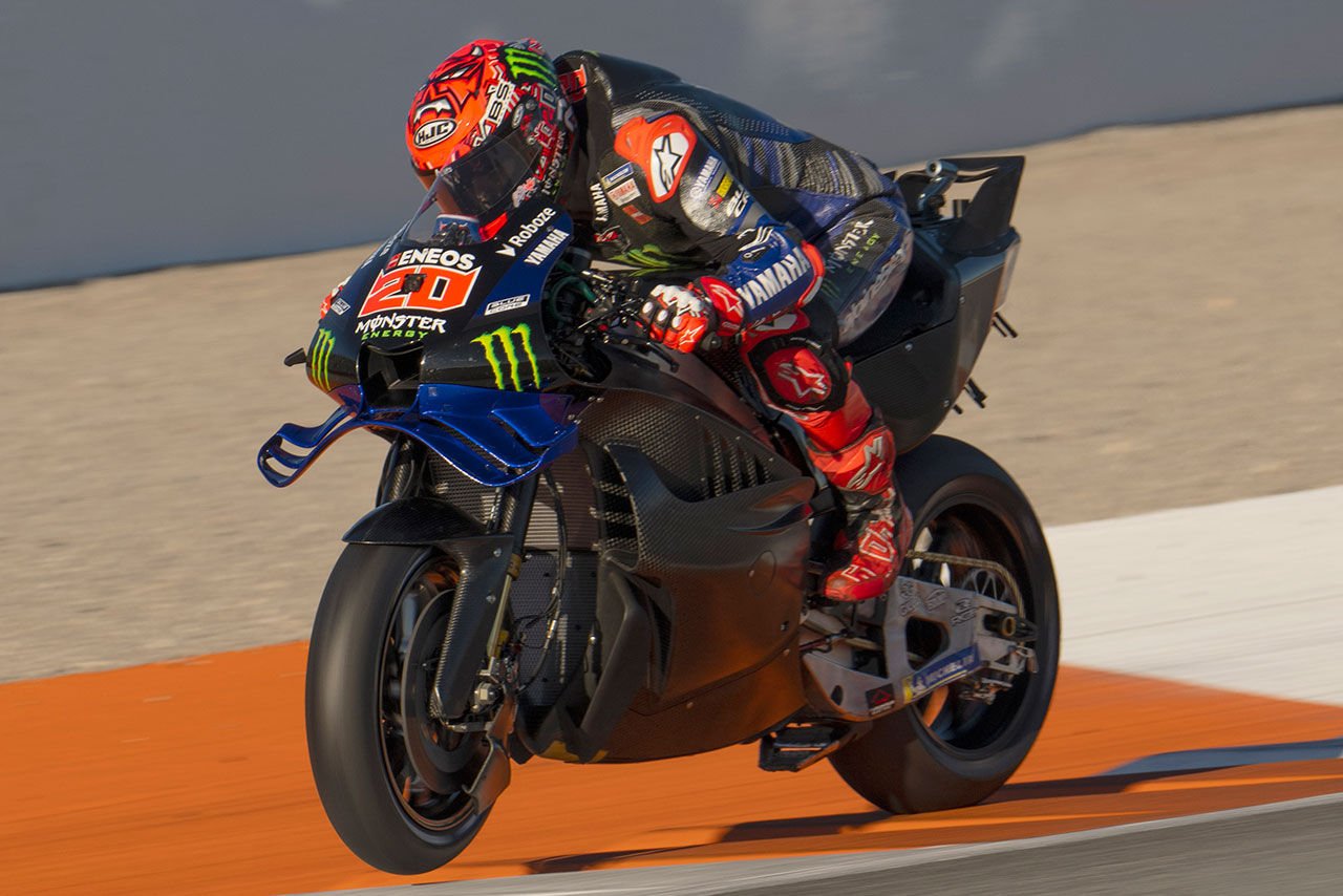 ファビオ・クアルタラロ（モンスターエナジー・ヤマハMotoGPチーム）／2026MotoGPバレンシア公式テスト
