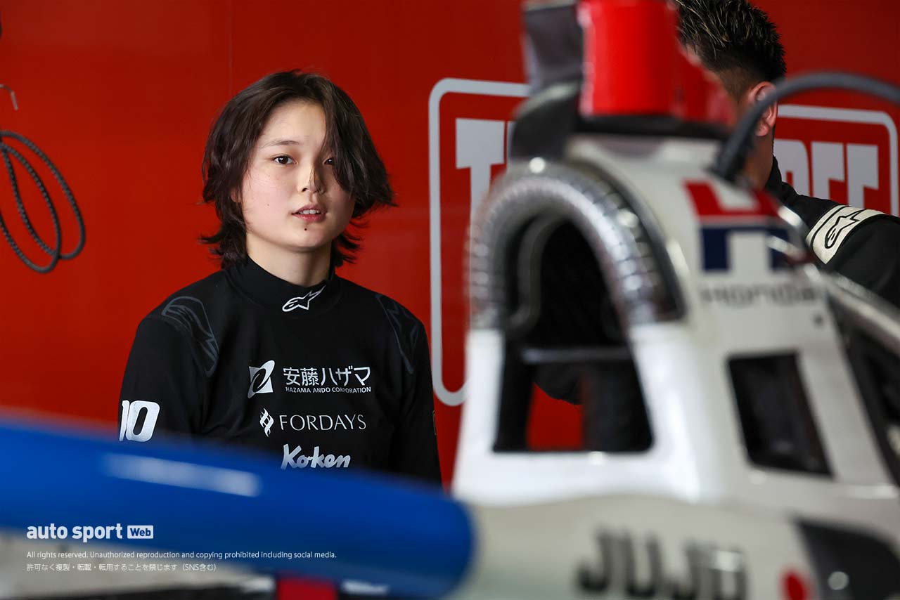 Juju（HAZAMA ANDO Triple Tree Racing）