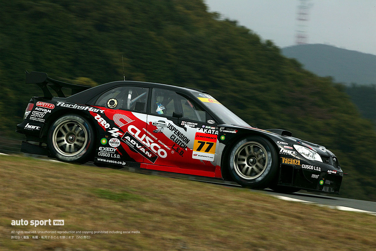 『クスコスバルADVANインプレッサ（スーパーGT）』斬新なAWD搭載マシンの船出【忘れがたき銘車たち】