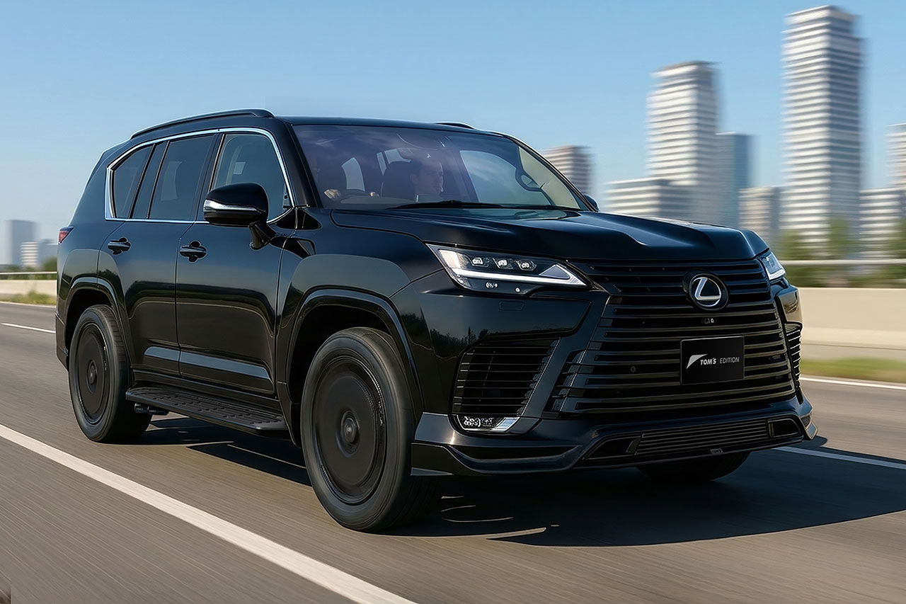 トムス、レクサス4台と“ヘリテージ”を東京オートサロン2026に出展。新商品販売やアテンダントのサイン会も
