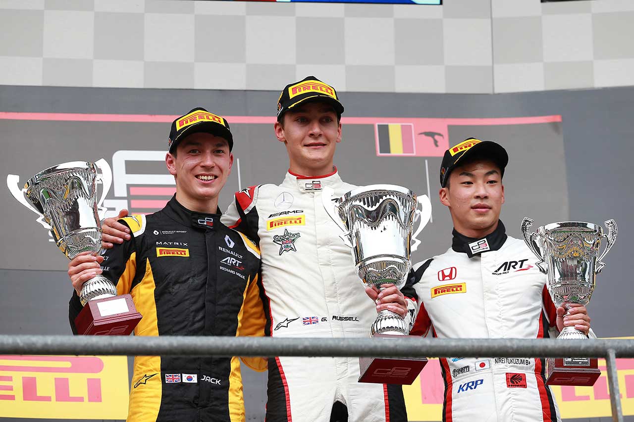 ジャック・エイトケン、ジョージ・ラッセル、福住仁嶺