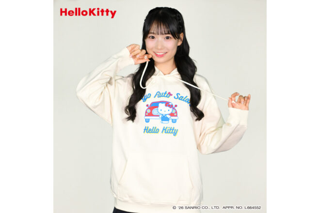 今年は鮮やかネオンデザイン！　レトロパターンも登場の東京オートサロン×ハローキティコラボグッズが事前予約中