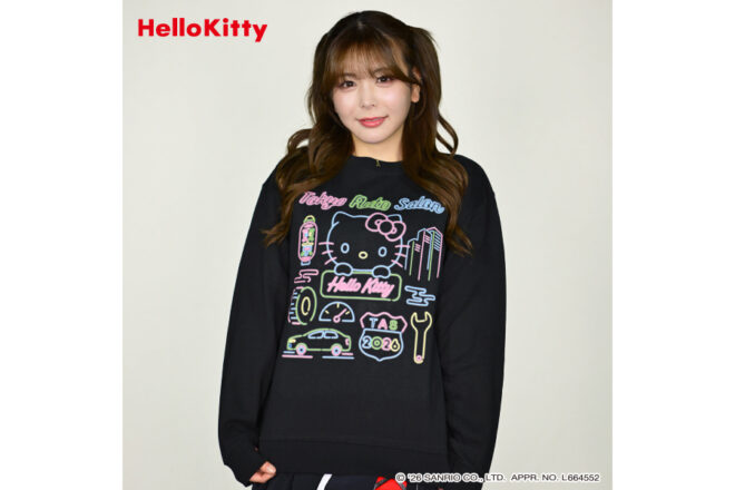 今年は鮮やかネオンデザイン！　レトロパターンも登場の東京オートサロン×ハローキティコラボグッズが事前予約中