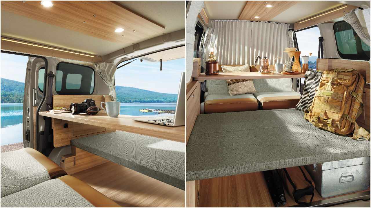 新開発の断熱材で快適性が向上。ニッサン、車中泊にもおすすめ『NV200バネット MYROOM』に人気の外装色を追加し2026年3月発売へ