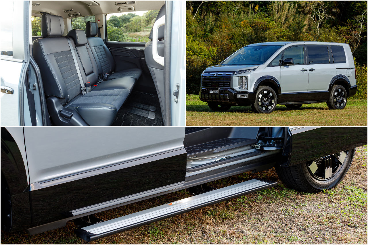 S-AWC搭載により“歴代最高”の悪路走破性を手に入れた『デリカD：5』。大幅改良で力強さ増した新スタイリングに