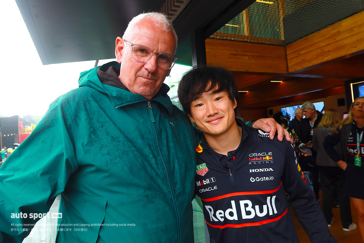 ピーター・バーガー＆角田裕毅（レッドブル）