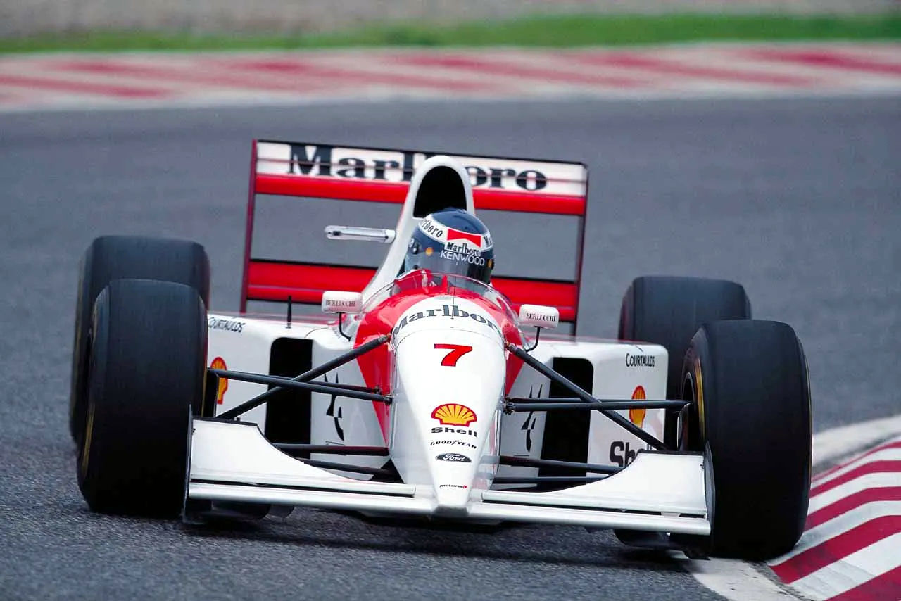 33年前にもあった“ホンダからフォード”へのエンジンスイッチ。ミカ・ハッキネンが語る『マクラーレンMP4／8』の優秀さと問題点