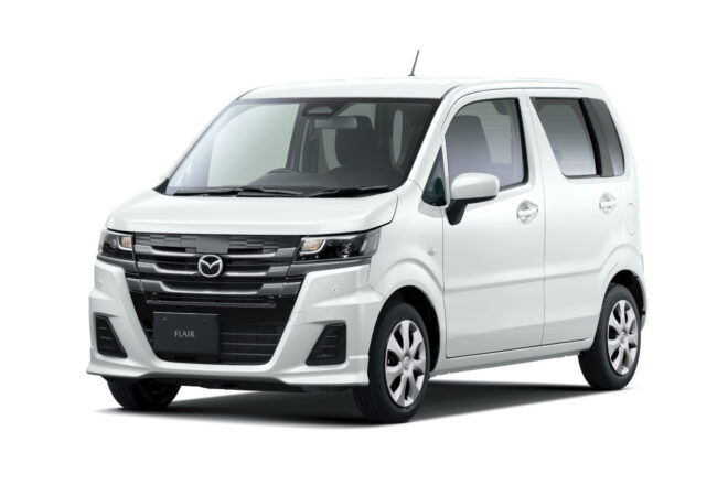 軽ワゴン『マツダ・フレア』が一部改良。前後デザインが進化、快適性・走行性能の向上も