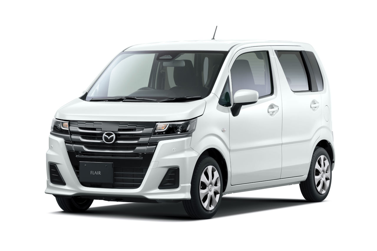 軽ワゴン『マツダ・フレア』が一部改良。前後デザインが進化、快適性・走行性能の向上も