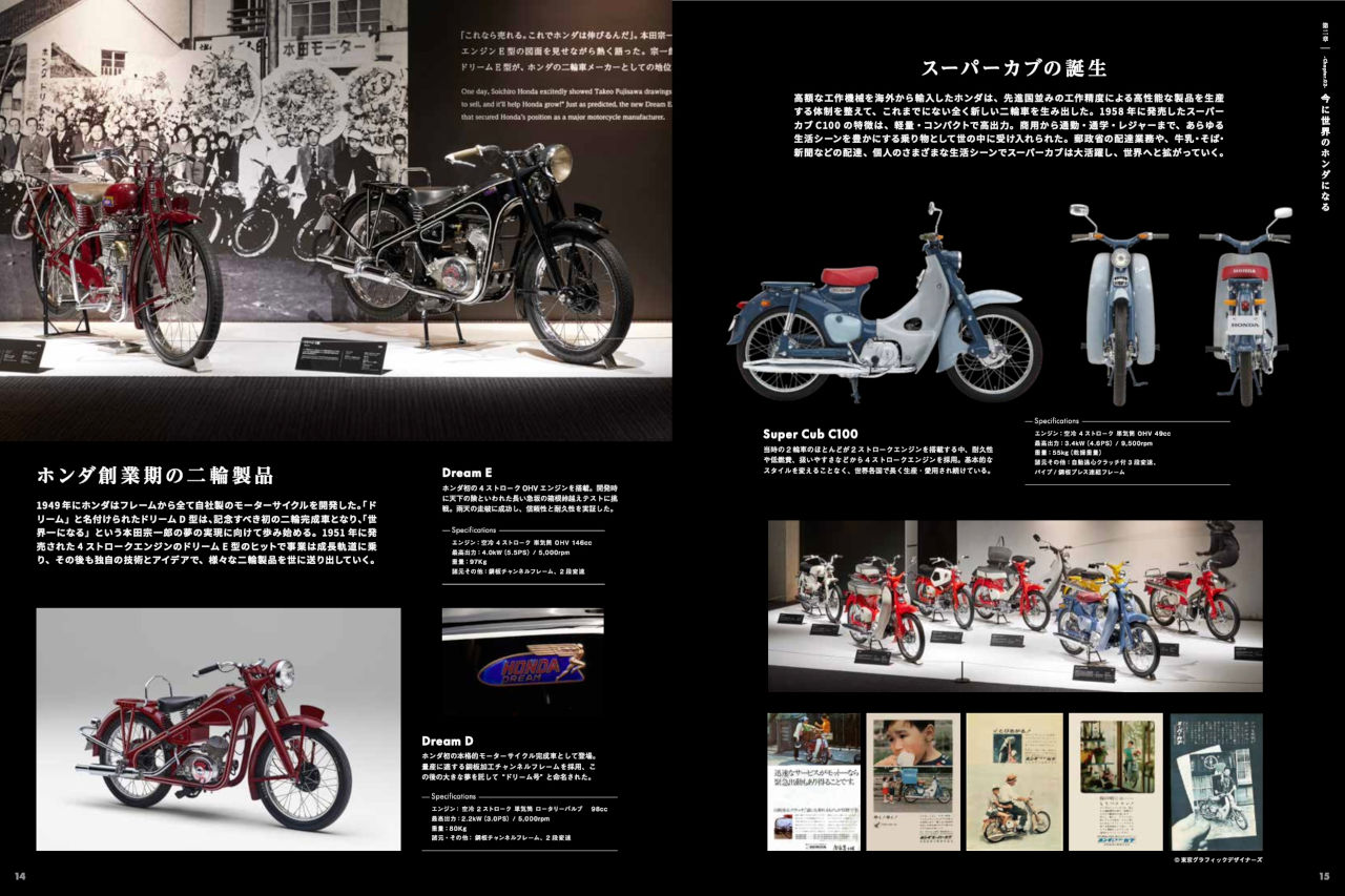 ホンダの“夢と挑戦”の軌跡を凝縮した完全保存版『ホンダコレクションホール・グラフィックストーリーブック』が1月6日発売