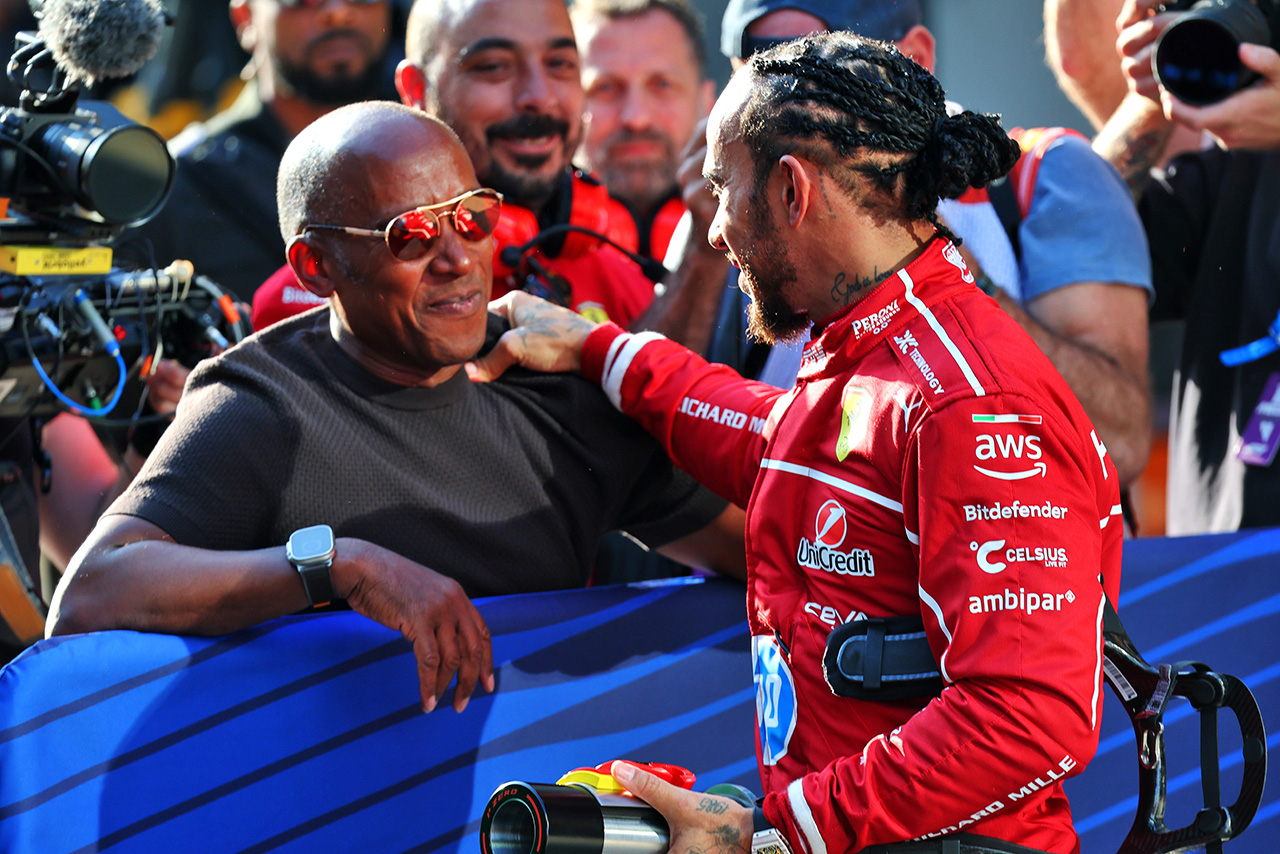 アンソニー・ハミルトン＆ルイス・ハミルトン（フェラーリ）