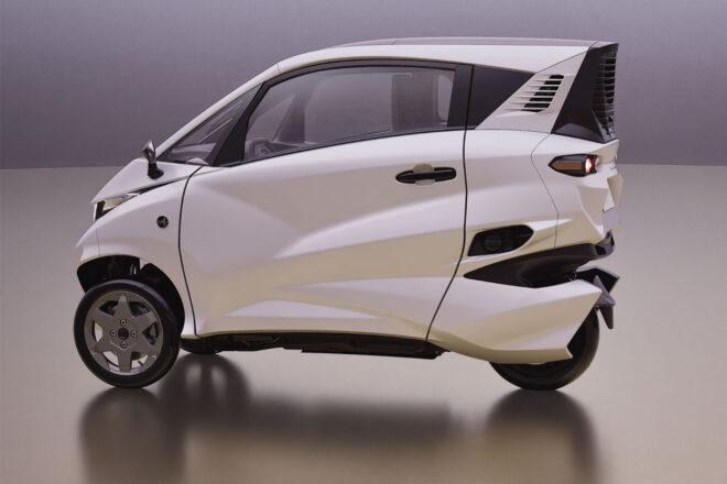 エアコン付き3輪小型EV『リーン3』が2026年内発売へ。日本仕様が東京オートサロンに初登場
