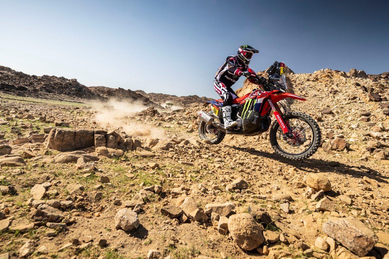 モンスターエナジー・ホンダHRCのトーシャ・シャレイナ（ホンダCRF450）