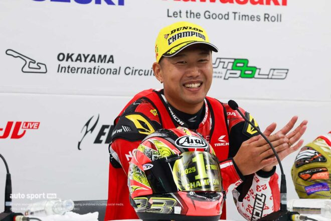 羽田太河「天候に左右されたシーズン。ドライならすべて勝つ自信はありました」／全日本ロードST1000チャンピオンインタビュー