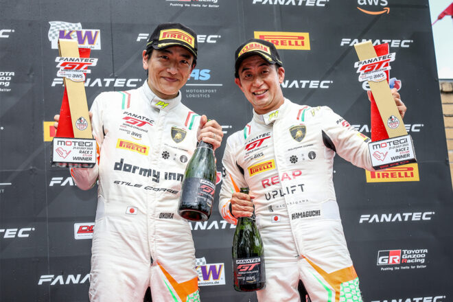 The Spirit of FFF RacingがランボルギーニでSROジャパンカップに参戦。濱口弘と大蔵峰樹がドライブ