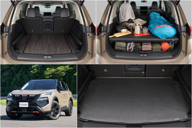 ニッサンの車中泊仕様シリーズに『エクストレイル』が新登場。大きなベッドで快適な休憩を実現