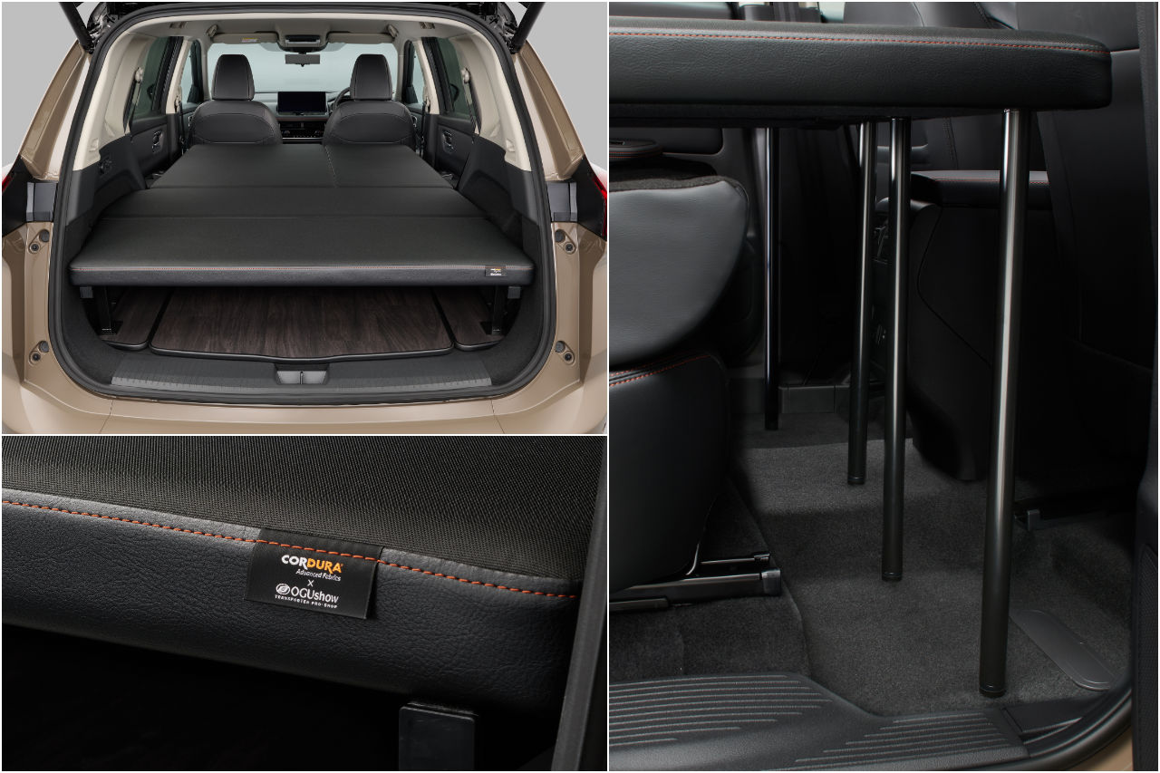 ニッサンの車中泊仕様シリーズに『エクストレイル』が新登場。大きなベッドで快適な休憩を実現