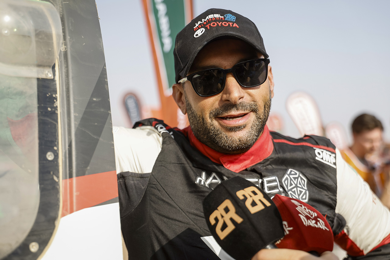 オーバードライブ・レーシングのヤジード・アル・ラジ（トヨタ・ハイラックスGR）