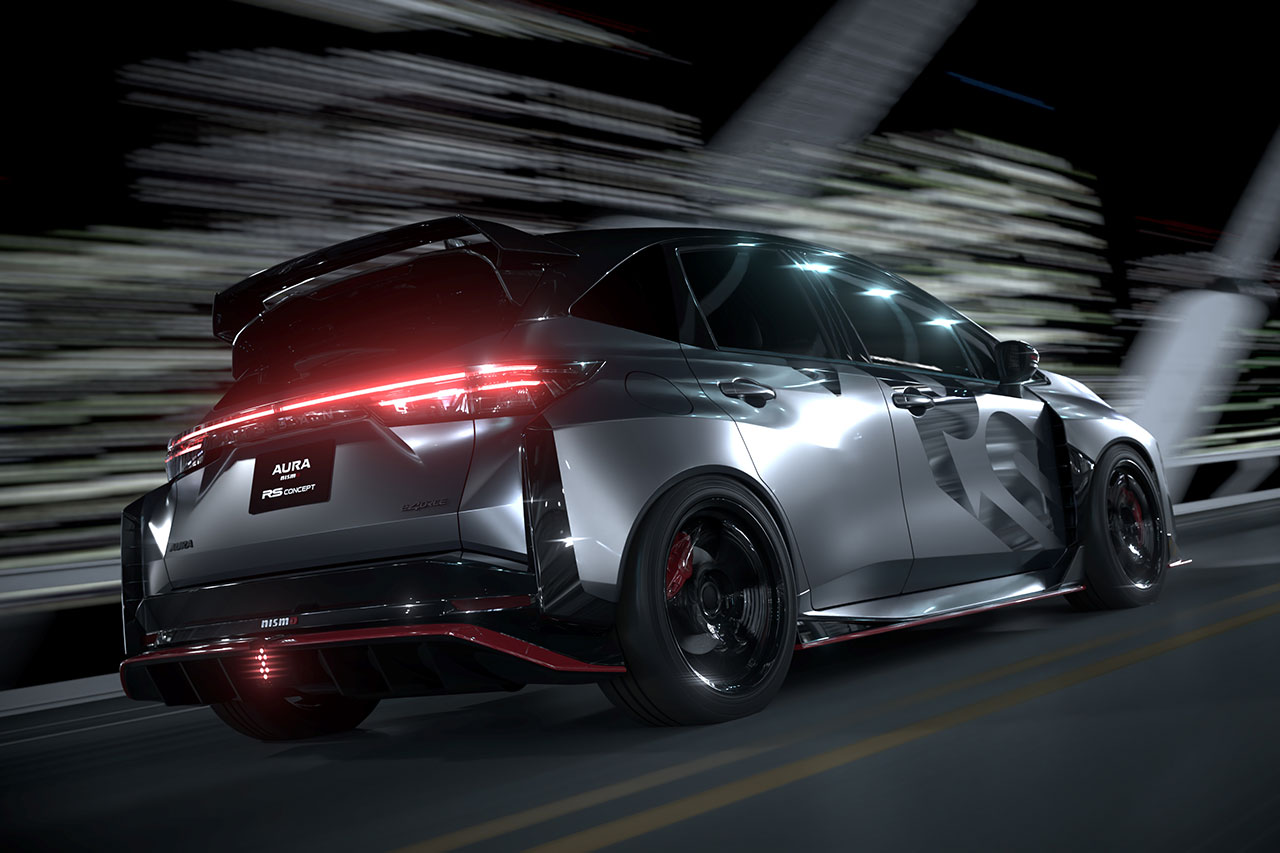 ニッサン／ニスモ、将来のレース出場と市販化を見据えた『オーラ・ニスモRSコンセプト』を東京オートサロン2026で初公開