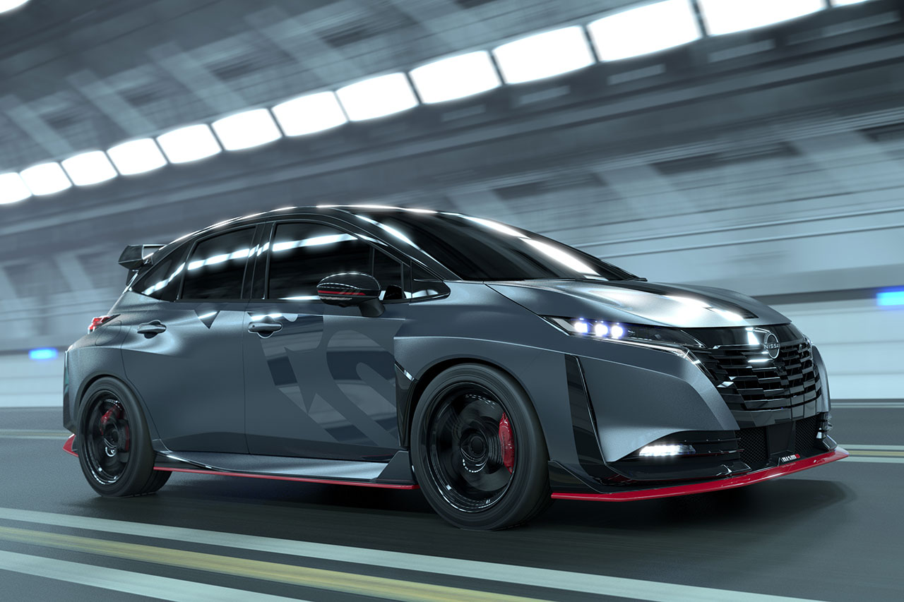 ニッサン／ニスモ、将来のレース出場と市販化を見据えた『オーラ・ニスモRSコンセプト』を東京オートサロン2026で初公開