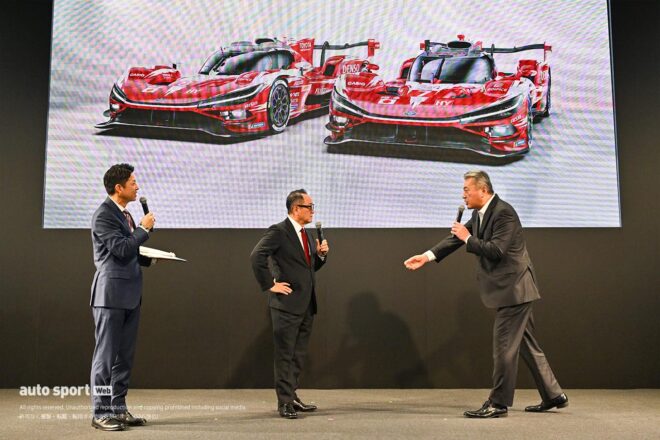 東京オートサロン開幕からトヨタ社内抗争勃発!? 中嶋裕樹副社長「モリゾウの力を借りずにル・マンで優勝します！」