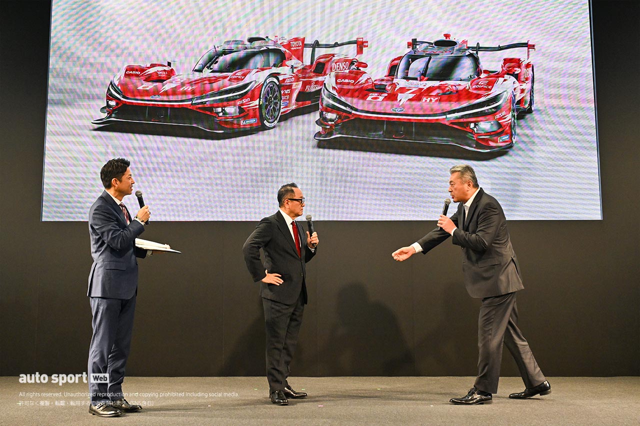 東京オートサロン開幕からトヨタ社内抗争勃発!? 中嶋裕樹副社長「モリゾウの力を借りずにル・マンで優勝します！」