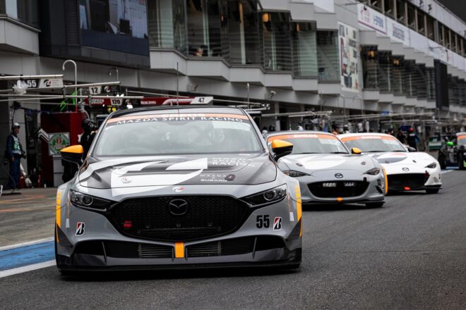マツダ、2026年も3台体制でスーパー耐久シリーズに挑戦へ。ST-Qクラスではさまざまな実証を継続