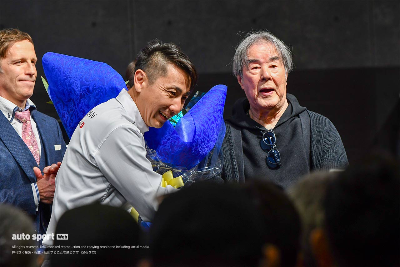 松田次生スーパーGT引退セレモニー