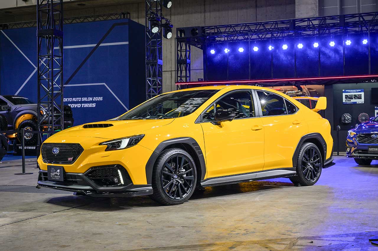 スバル、レヴォーグとWRX S4にサンライズイエローの特別仕様車。インプレッサにはレース技術を取り入れたSTIモデル