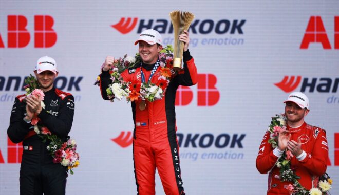 キャシディ、デビュー2戦目のシトロエンにフォーミュラE初勝利をもたらす。猛追するモルタラを抑え、メキシコE-Prix制覇