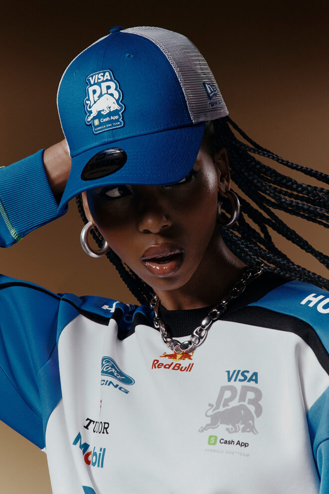 2026年レーシングブルズのレプリカ・サマーキャップ（ニューエラ 9FORTY）