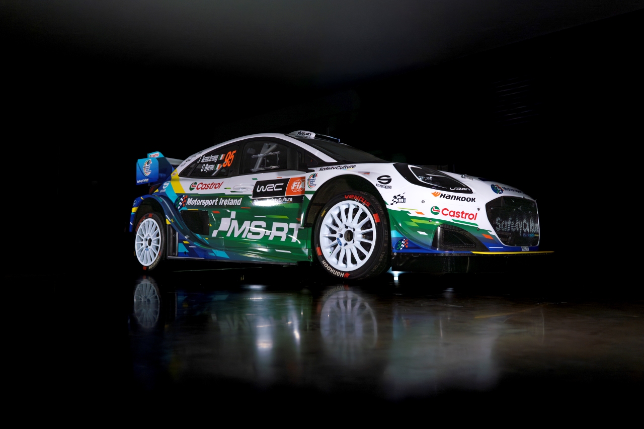 WRCトップチームの新カラーが続々発表。Mスポーツ・フォードはアイリッシュ、ヒョンデは大胆にレイアウト刷新