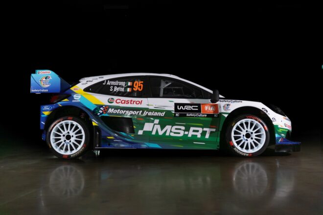WRCトップチームの新カラーが続々発表。Mスポーツ・フォードはアイリッシュ、ヒョンデは大胆にレイアウト刷新