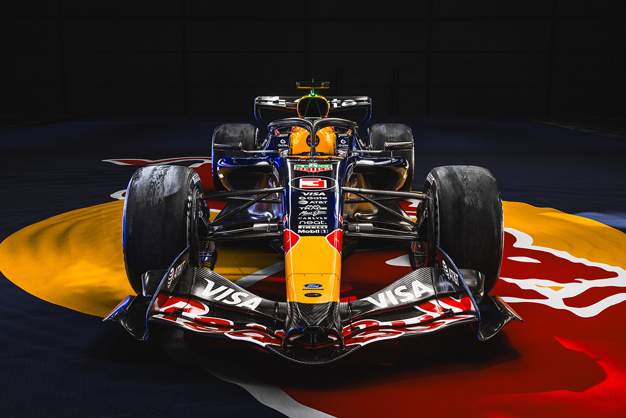 ついに新世代のF1マシンが登場。レッドブルが2026年型マシンのカラーリングを発表