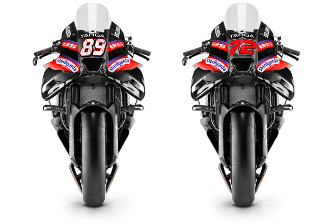 アプリリア、2026年型RS-GPをお披露目。力強さを表すライオンのモチーフがサイドカウルに／MotoGP
