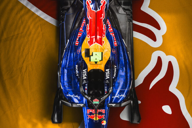 オラクル・レッドブル・レーシングの2026年型マシンのカラーリング