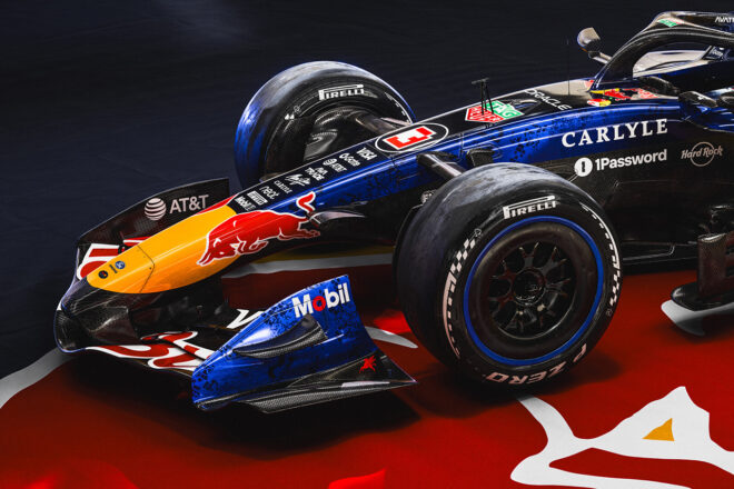 オラクル・レッドブル・レーシングの2026年型マシンのカラーリング