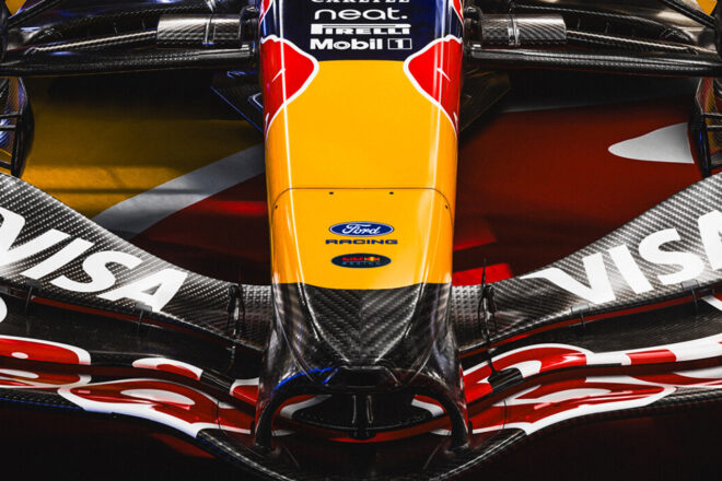 オラクル・レッドブル・レーシングの2026年型マシンのカラーリング