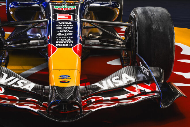 オラクル・レッドブル・レーシングの2026年型マシンのカラーリング