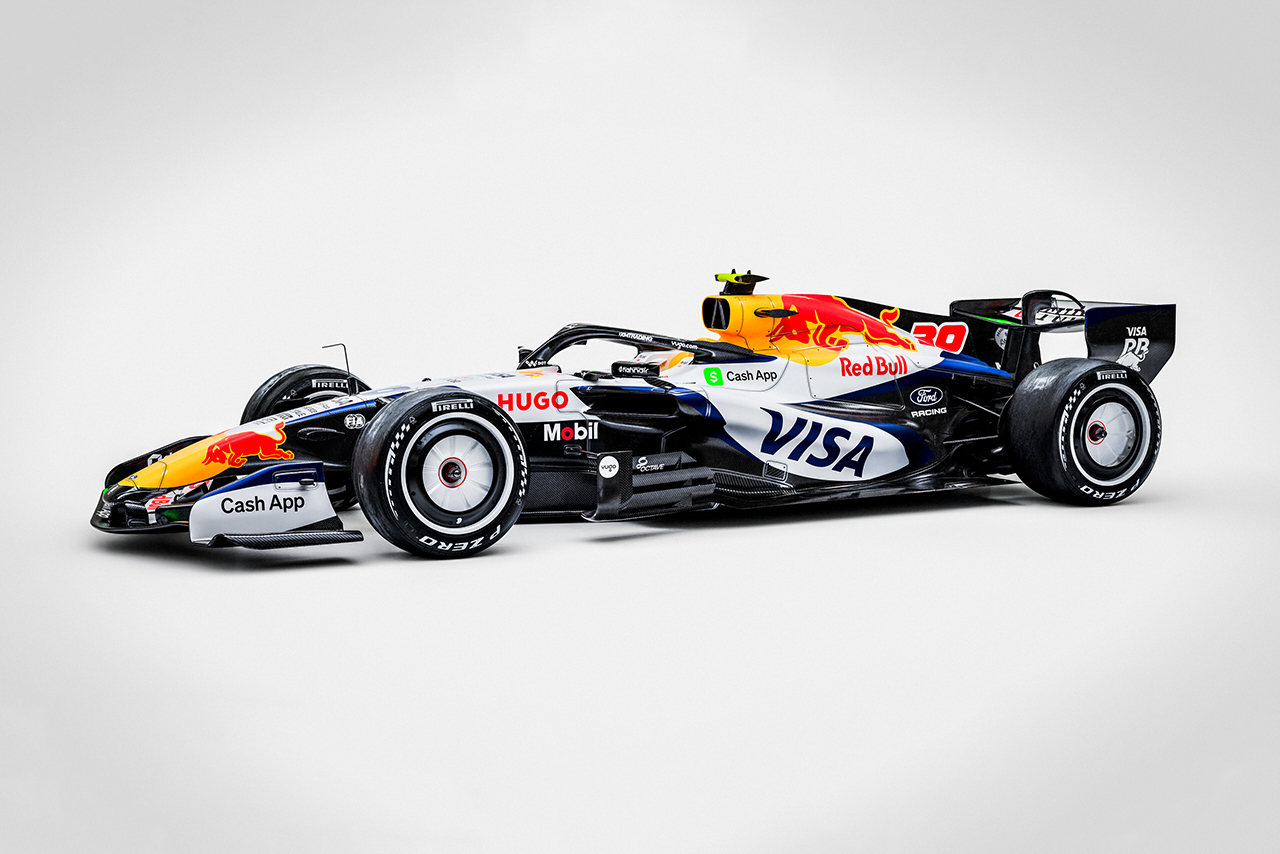 レーシングブルズの2026年型F1マシンカラーリング