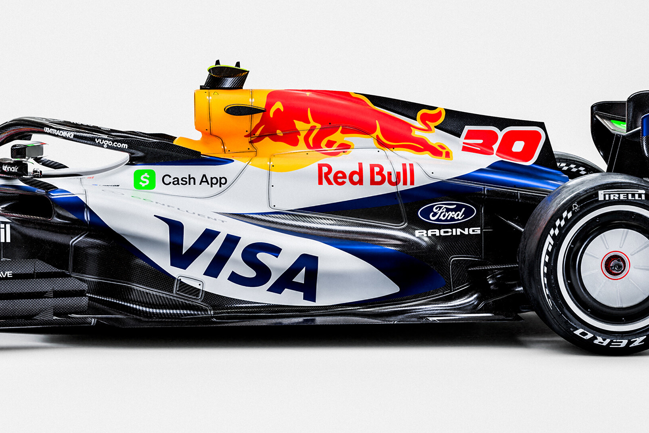 レーシングブルズの2026年型F1マシンカラーリング