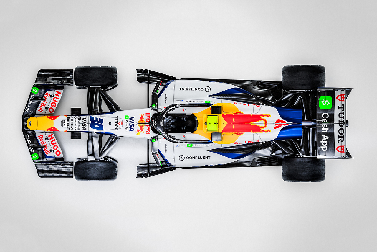 レーシングブルズの2026年型F1マシンカラーリング