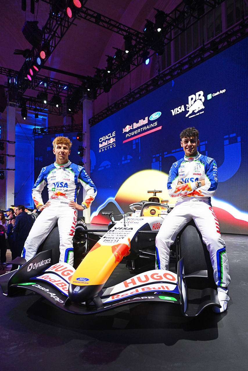 リアム・ローソン＆アービッド・リンドブラッド（レーシングブルズ）