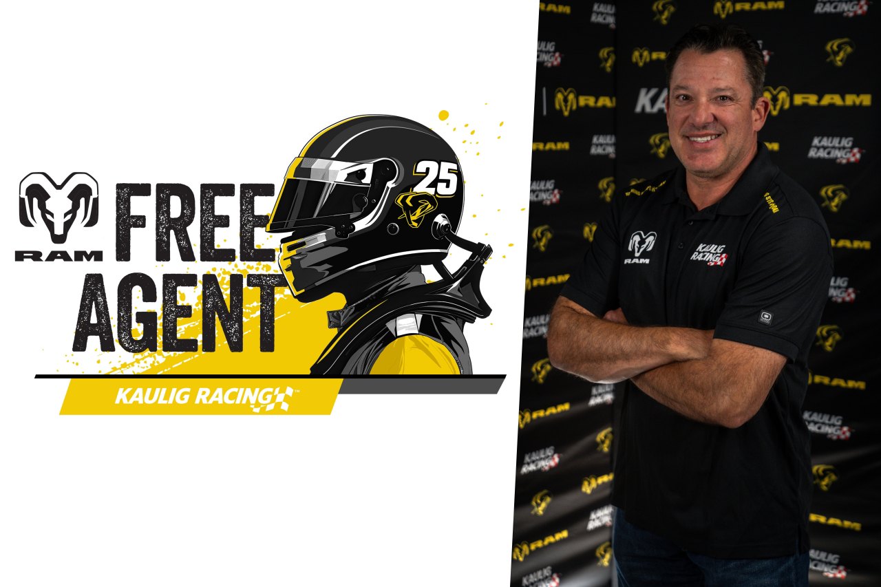 トニー・スチュワートが電撃復帰。NASCARトラックシリーズ開幕戦で新生『RAM』最初のドライバーに