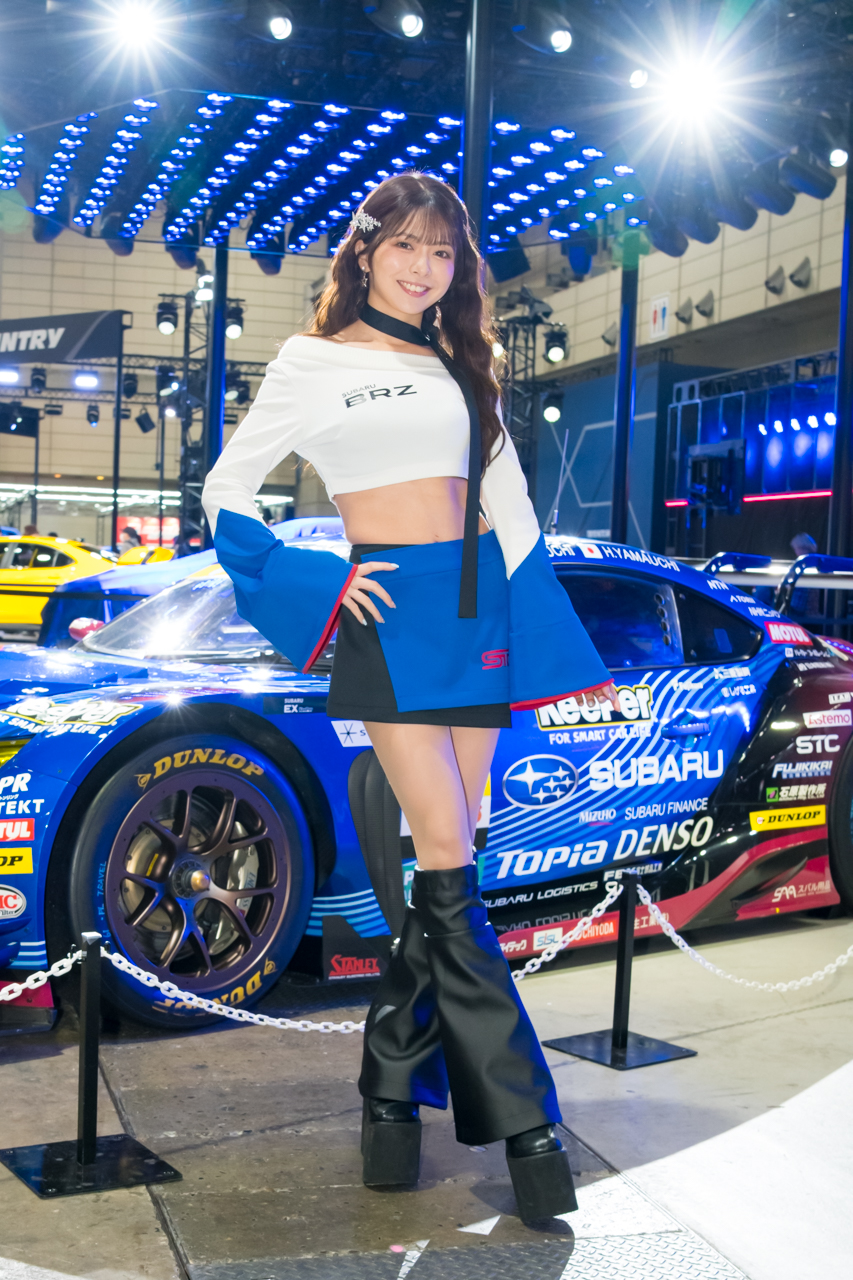 【RQ決定情報2026】SUBARU BRZ GT GALS BREEZEが新コスチュームを纏いオートサロンでお披露目。4人目は後日発表