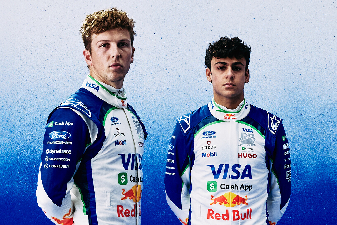 リアム・ローソン＆アービッド・リンドブラッド（レーシングブルズ）