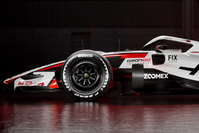 ハースF1の2026年型マシン『VF-26』のカラーリング