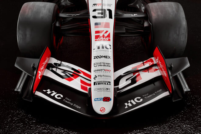 ハースF1の2026年型マシン『VF-26』のカラーリング